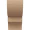 Ekena Millwork 5"W x 5"D x 10"H Wide Ridgewood Rough Cedar Woodgrain TimberThane Corbel, Primed Tan CORUR05X05X10RIDRCPR - alternate 2